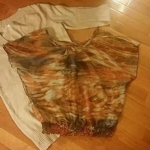 💕💕Cute Sheer Top by Charlotte Russe